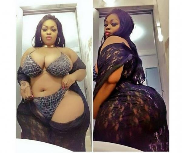 Plus-size Lady Flaunts Massive Boobs on Social Media (Photos