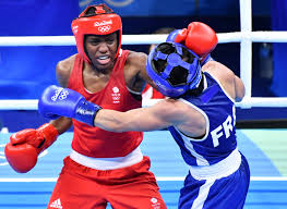 Headgears in use during Olympic games.